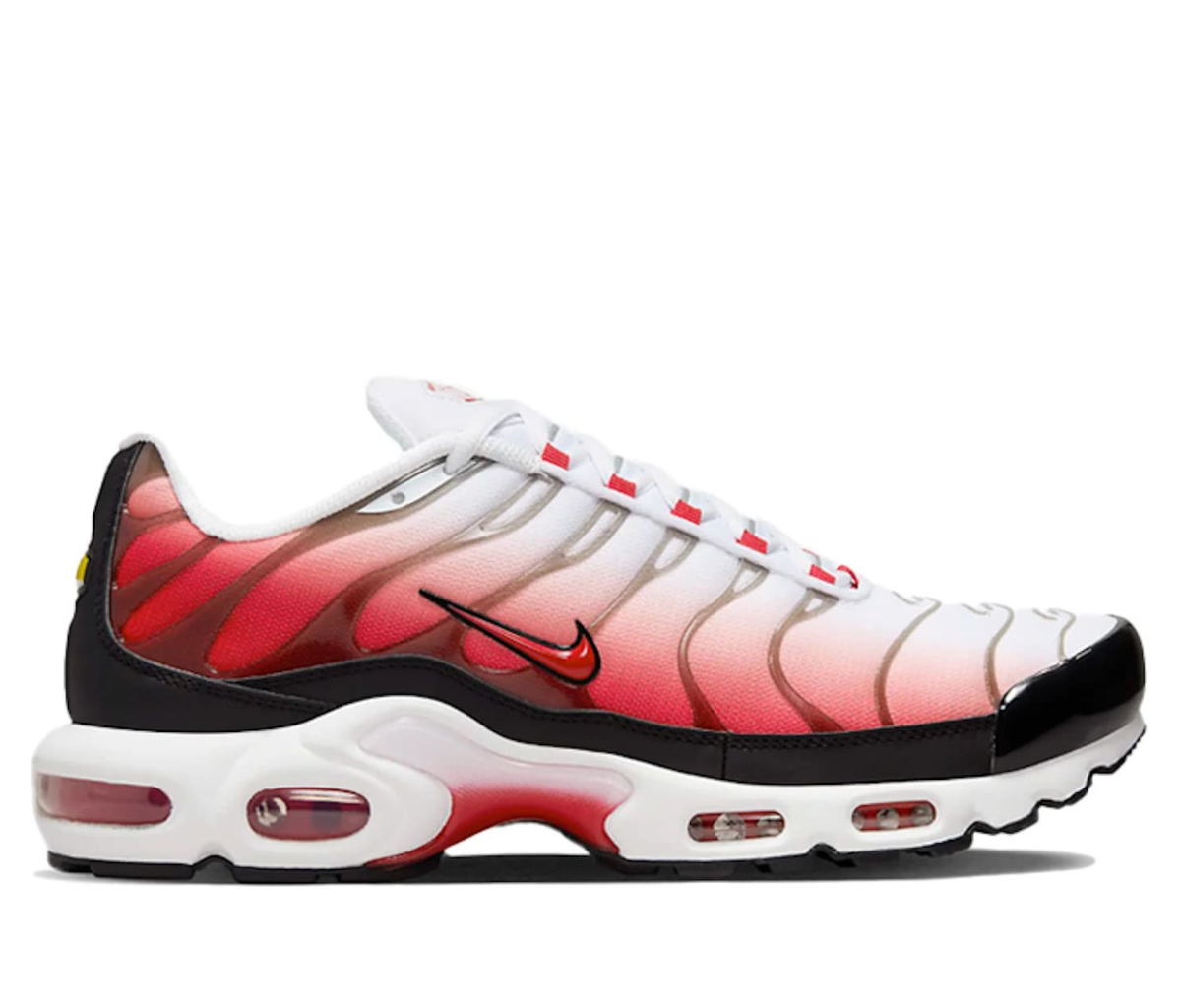 Nike Air Max Plus White Black University Red –