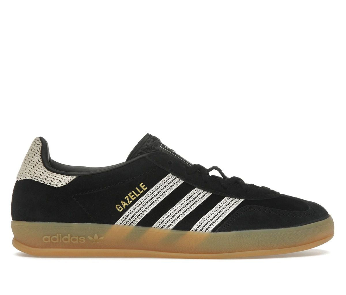 adidas Gazelle Indoor Core Black Wonder White (Women's)