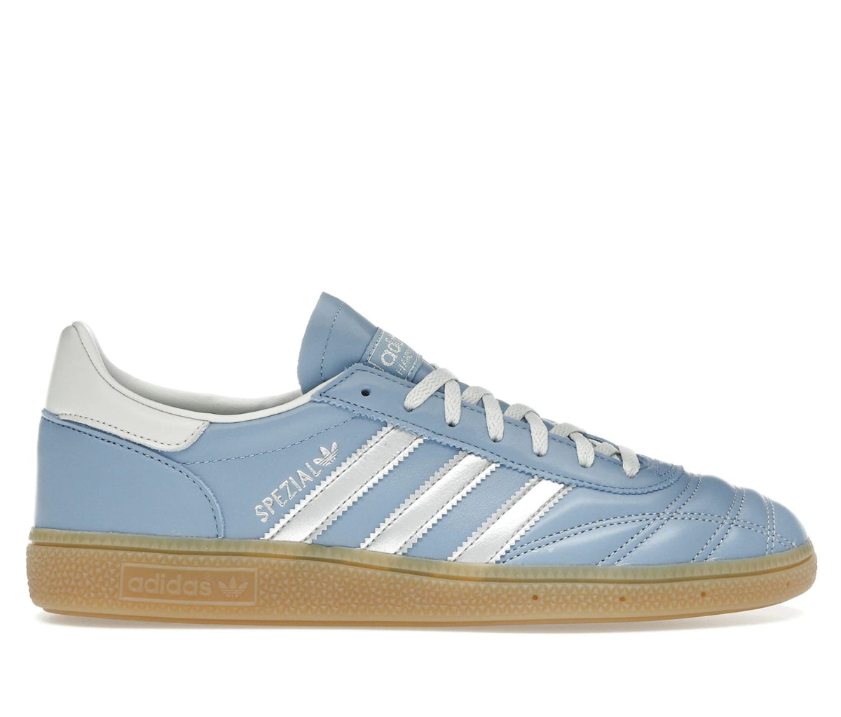 adidas Handball Spezial Quilted Stitching Ash Blue Silver (Women's)