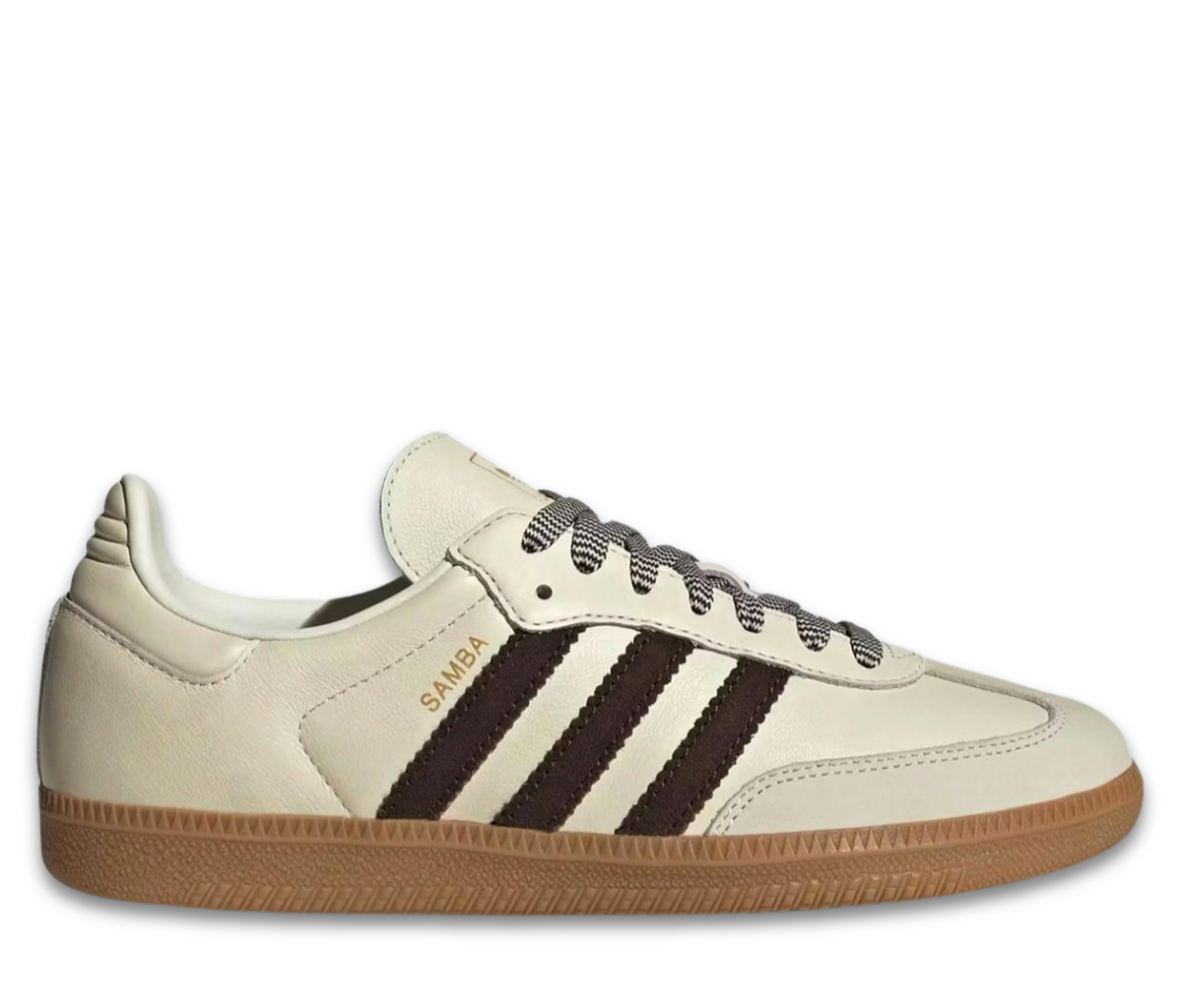 adidas Samba OG Off White Dark Brown (Women's)