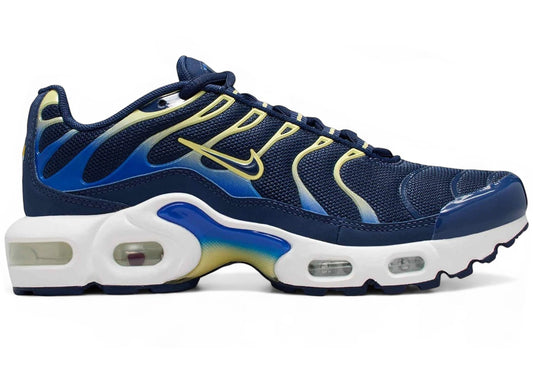 Nike Air Max Plus Midnight Navy Soft Yellow (GS)