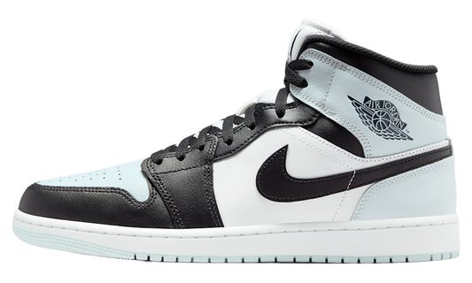Jordan 1 Mid Black Aura Squadron Blue