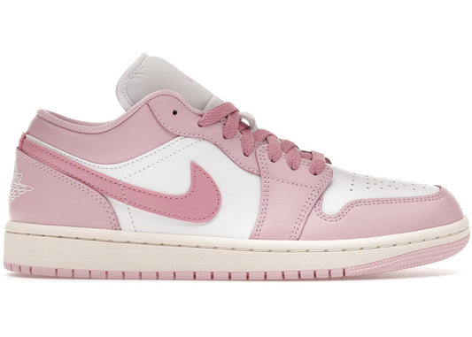 Jordan 1 Low Iced Carmine White (Women's)