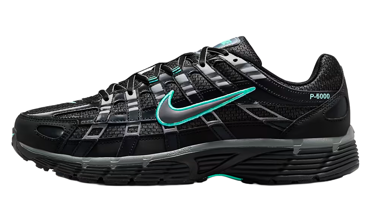 Nike P-6000 Black Hyper Turquoise Cool Grey