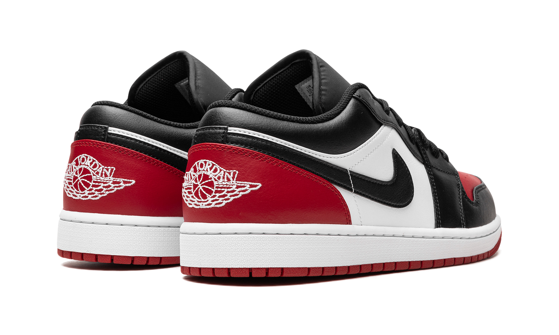 Jordan 1 Low Bred Toe 2.0