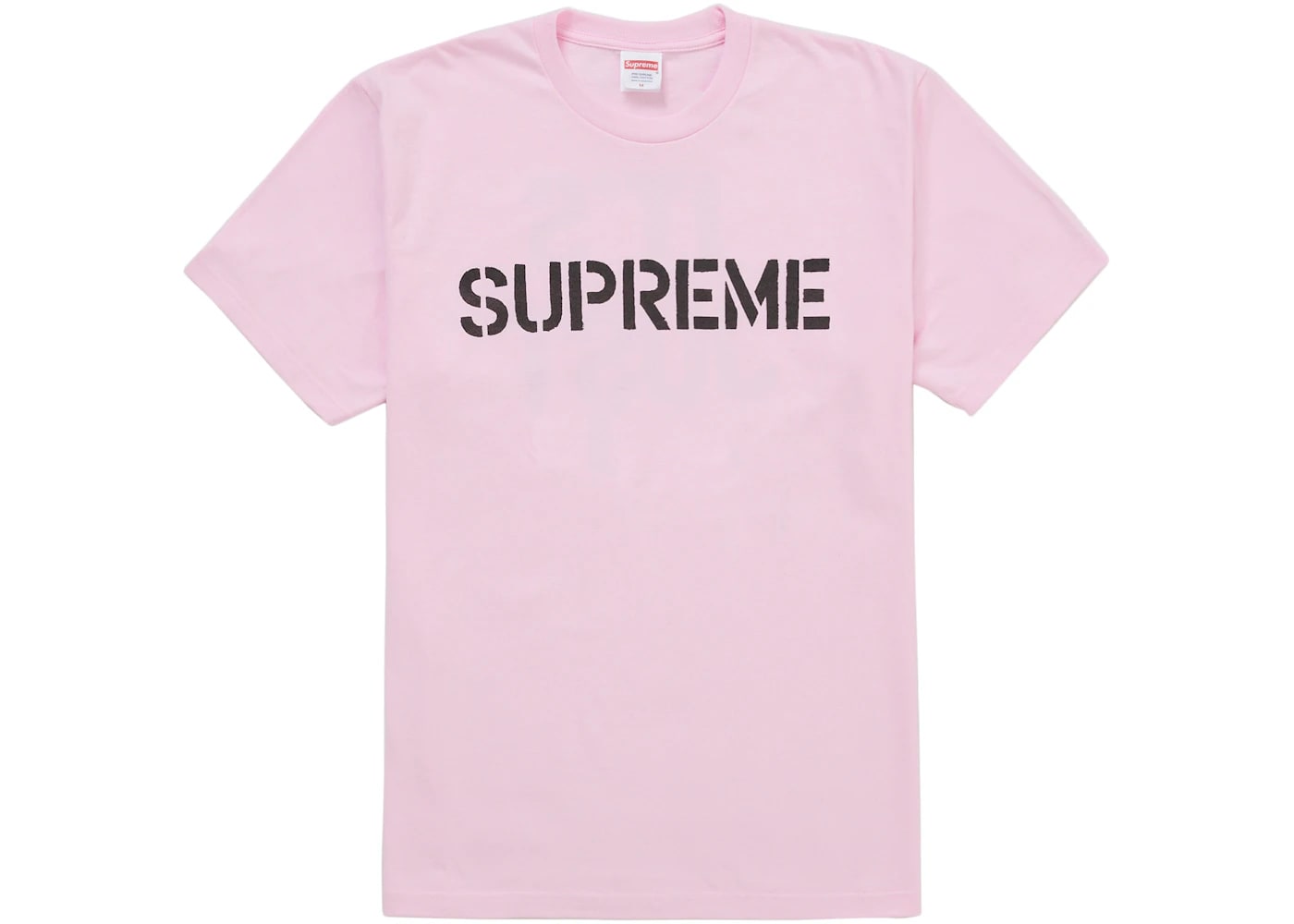 Supreme Hard Tee Light Pink