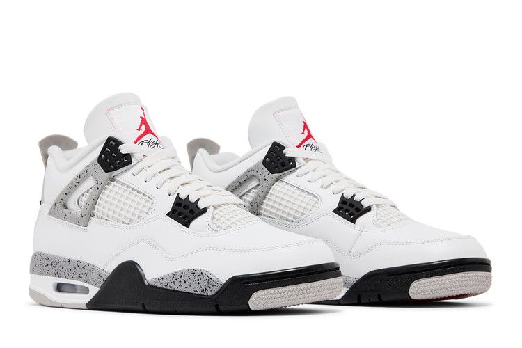 Jordan 4 Retro White Cement (2025) (GS) 