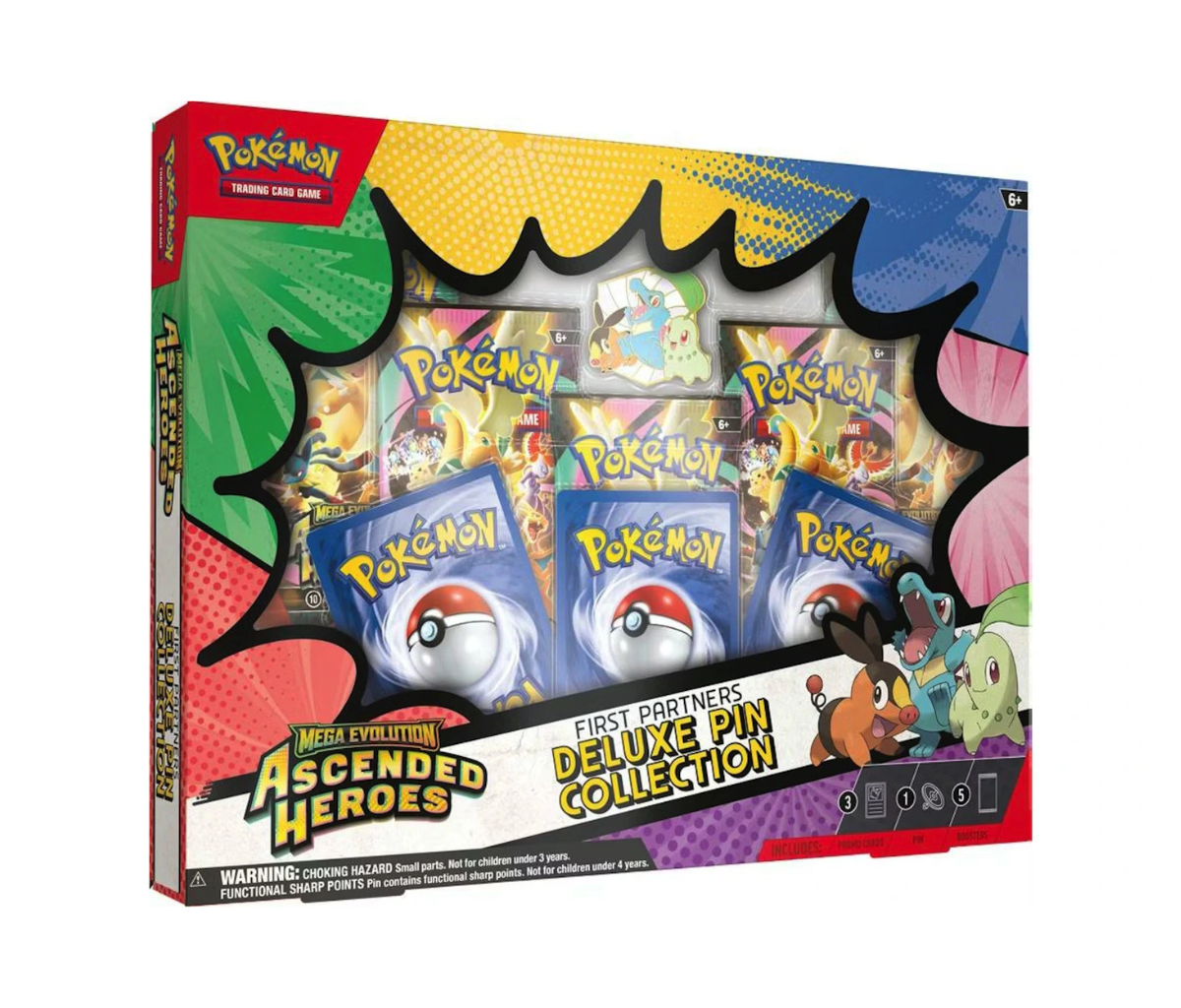 Pokémon TCG: Mega Evolution Ascended Heroes Deluxe Pin Collection Box
