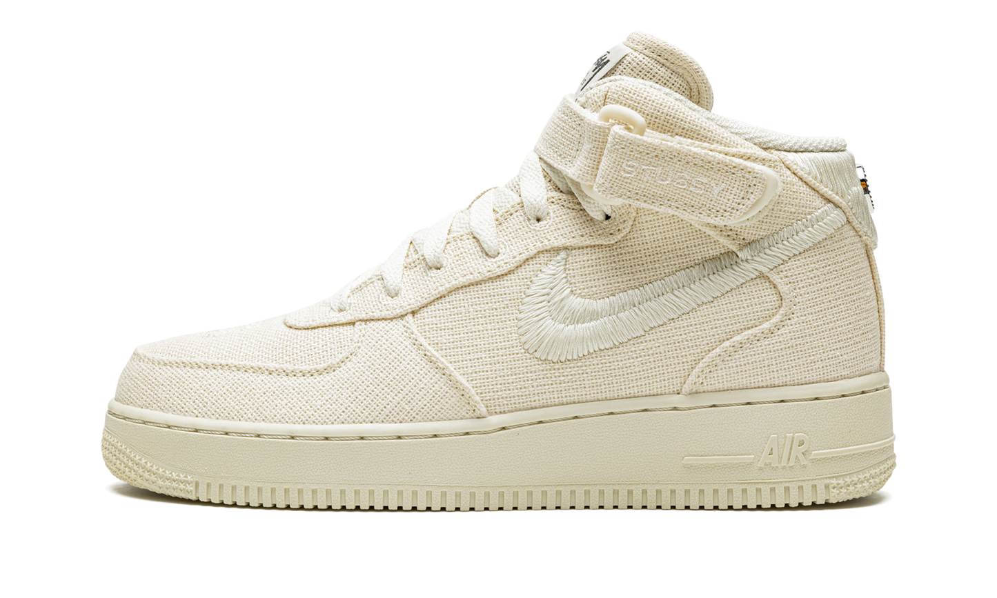 Nike Air Force 1 Mid Stussy Fossil