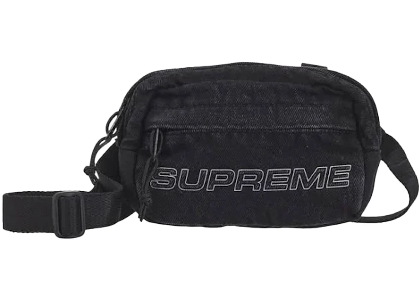 Supreme Denim Mini Shoulder Bag Black