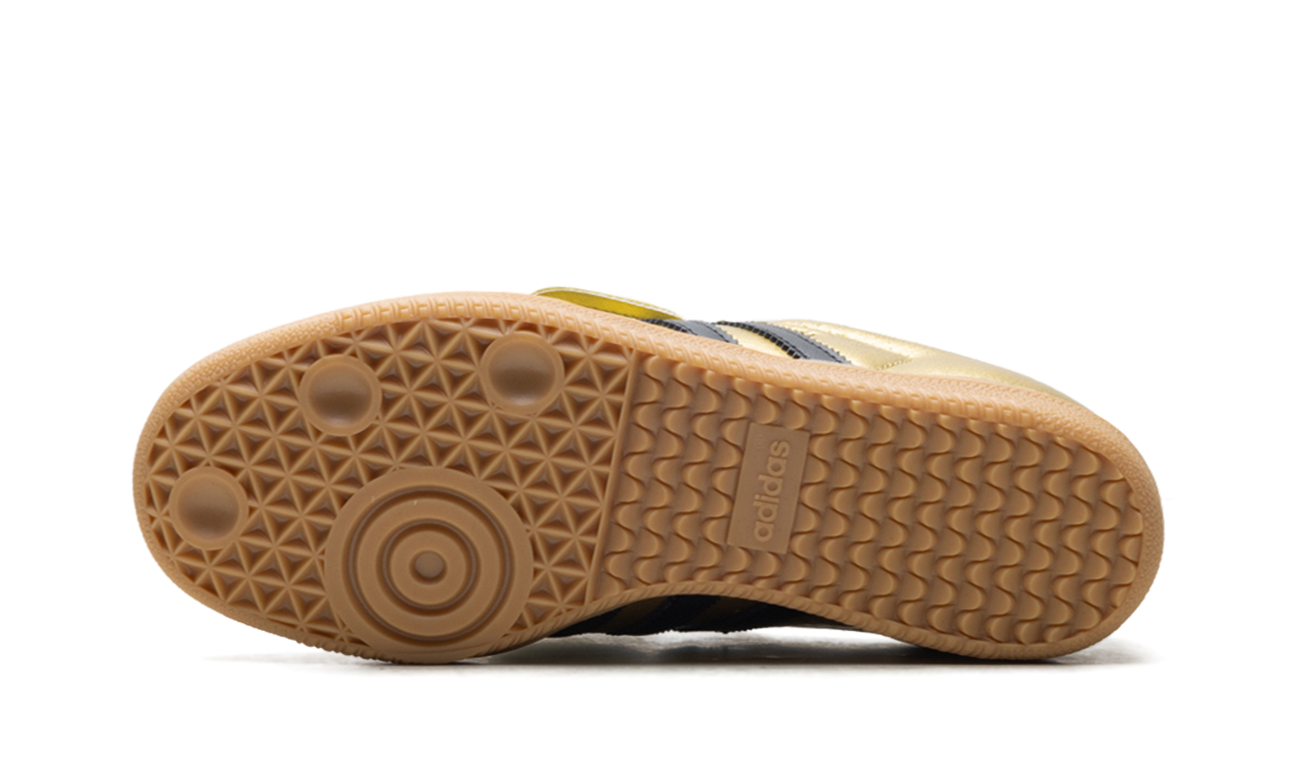 adidas Samba LT Gold Metallic Black Gum (Women's)