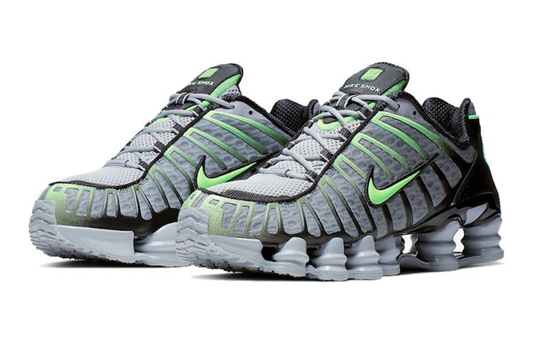Nike Shox TL Wolf Grey Lime Blast