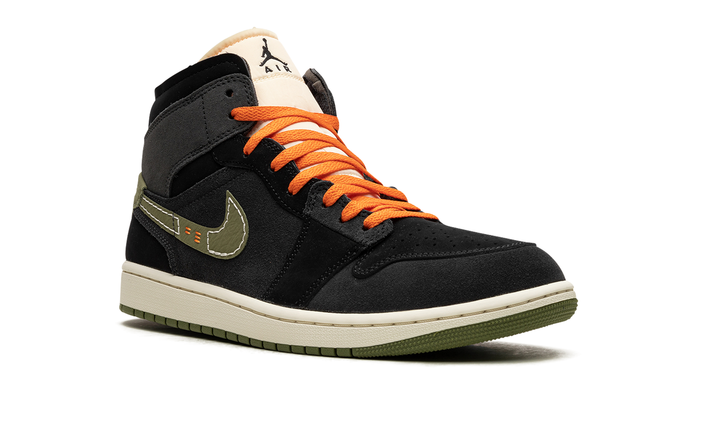 Jordan 1 Mid SE Craft Anthracite Light Olive