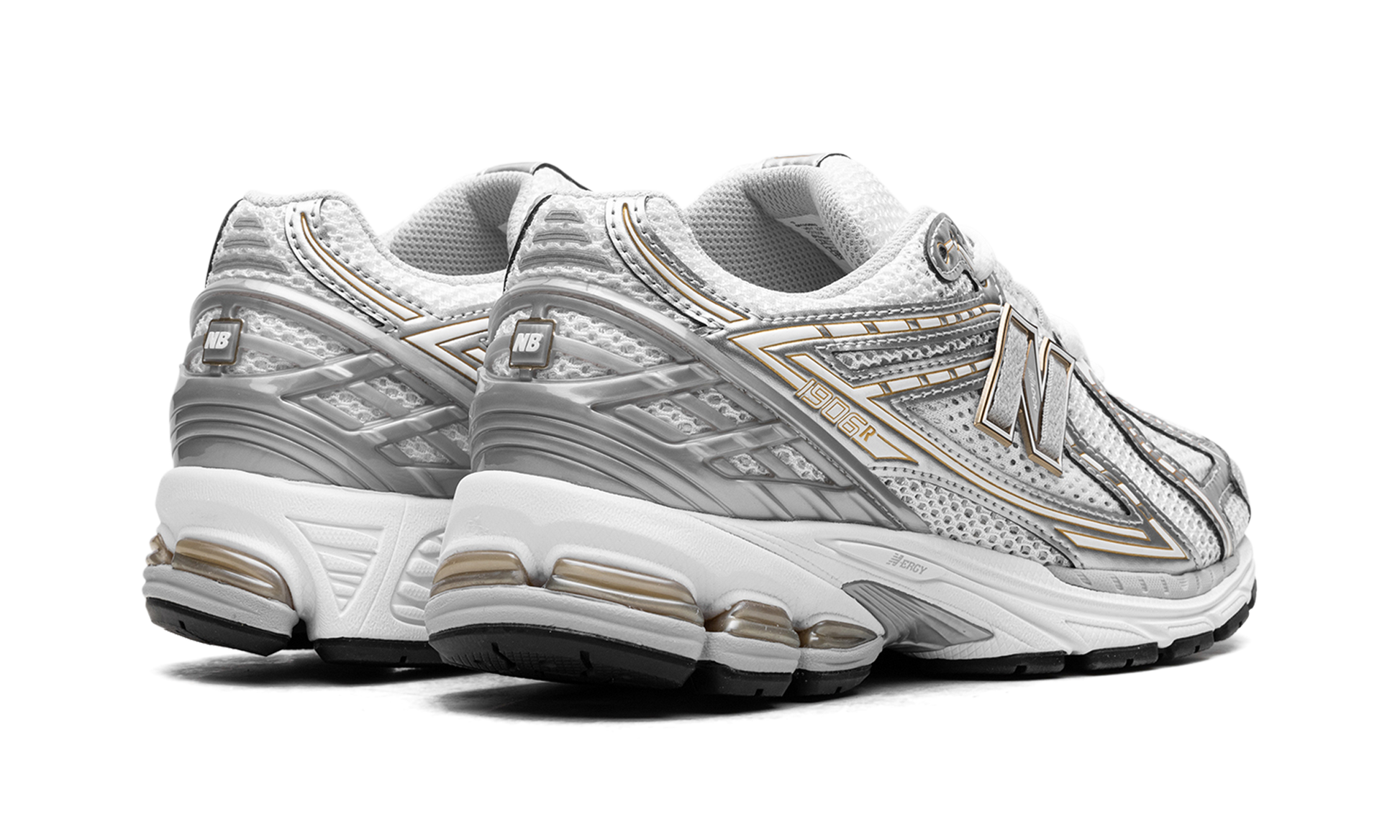 New Balance 1906R White Rain Cloud Silver Metallic
