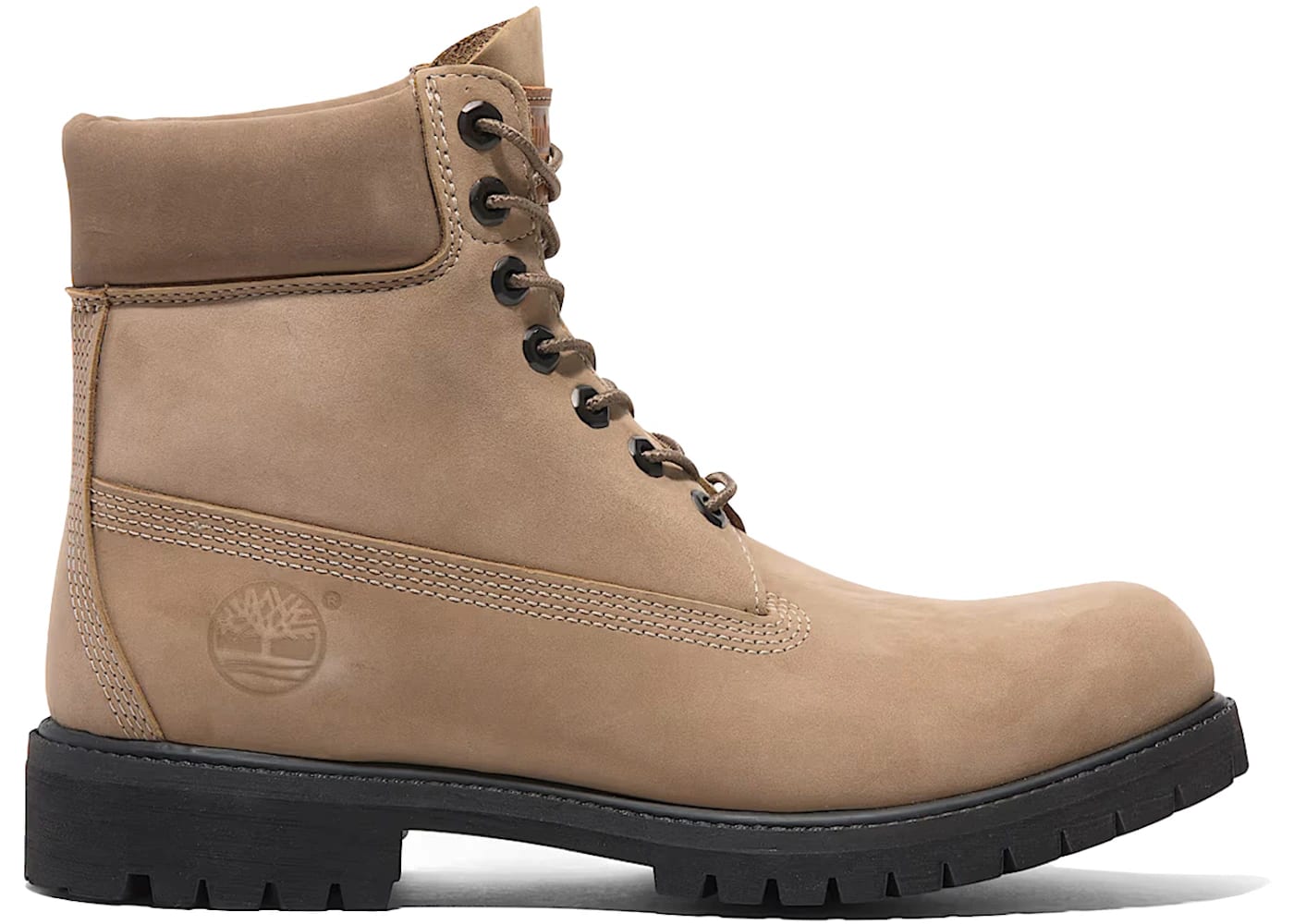 Timberland 6" Premium wasserdichter Stiefel Beige Nubuk