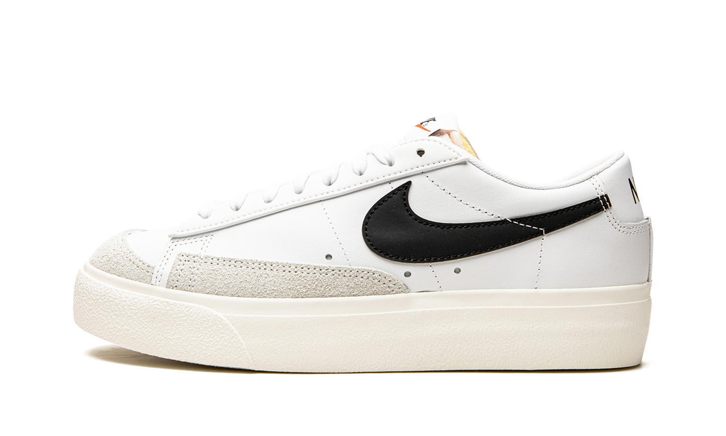 Nike Blazer Low Platform White Black (Women's)