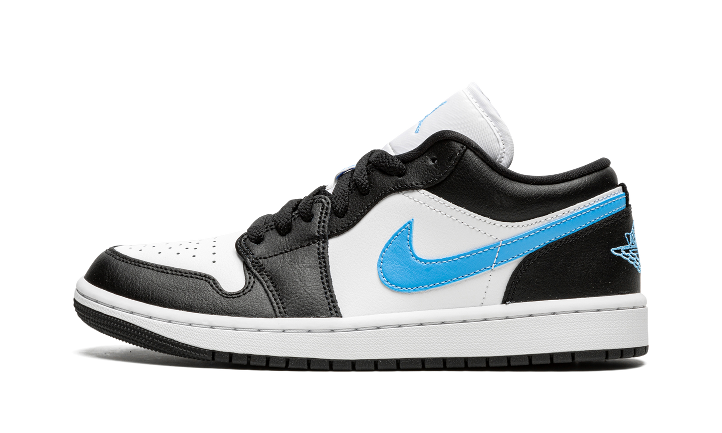 Jordan 1 Low Black University Blue White (Women's)
