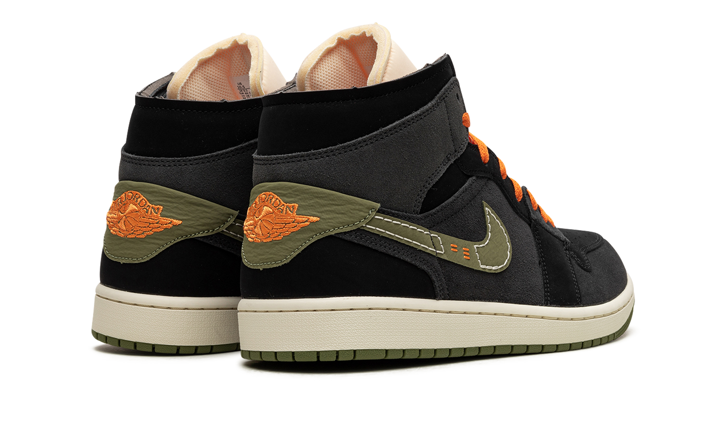 Jordan 1 Mid SE Craft Anthracite Light Olive