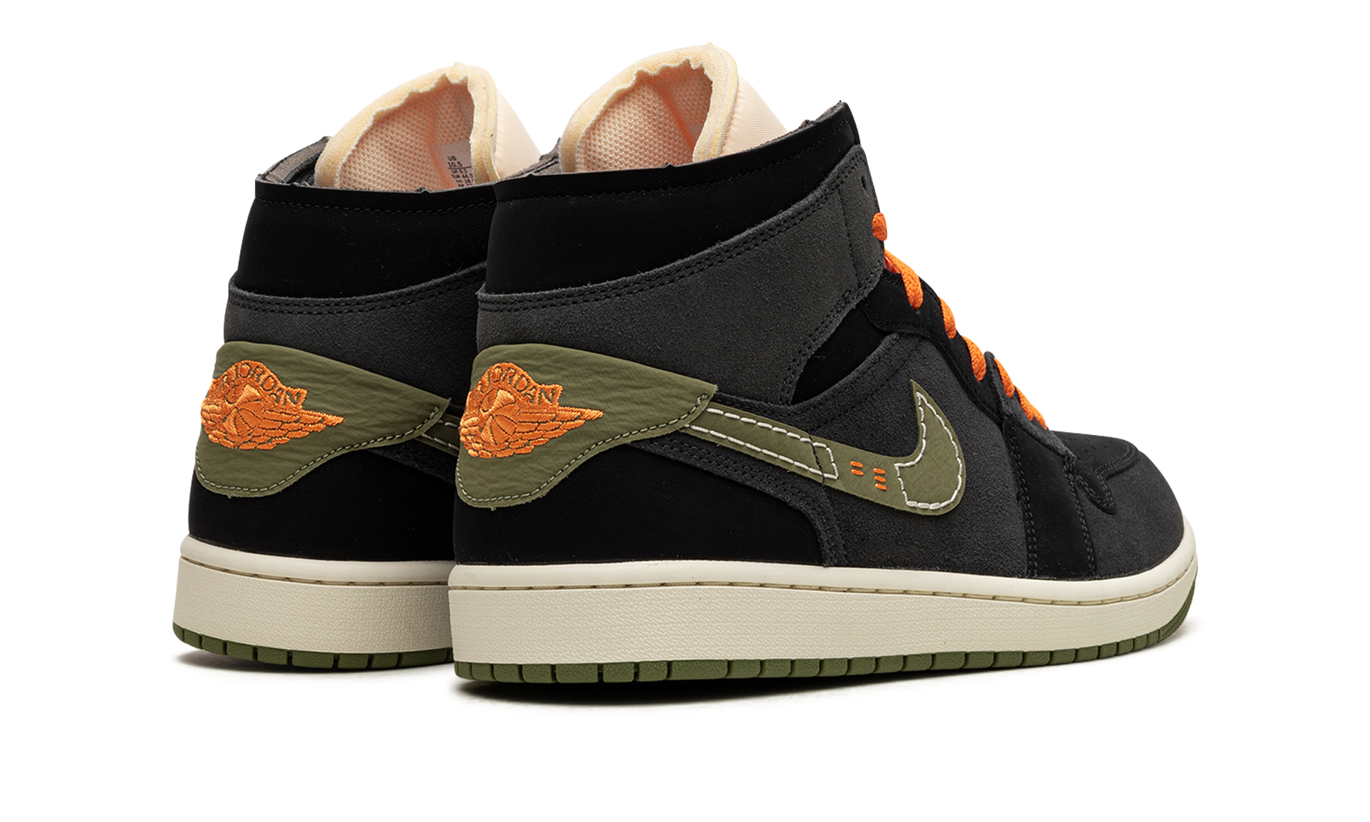 Jordan 1 Mid SE Craft Anthracite Light Olive