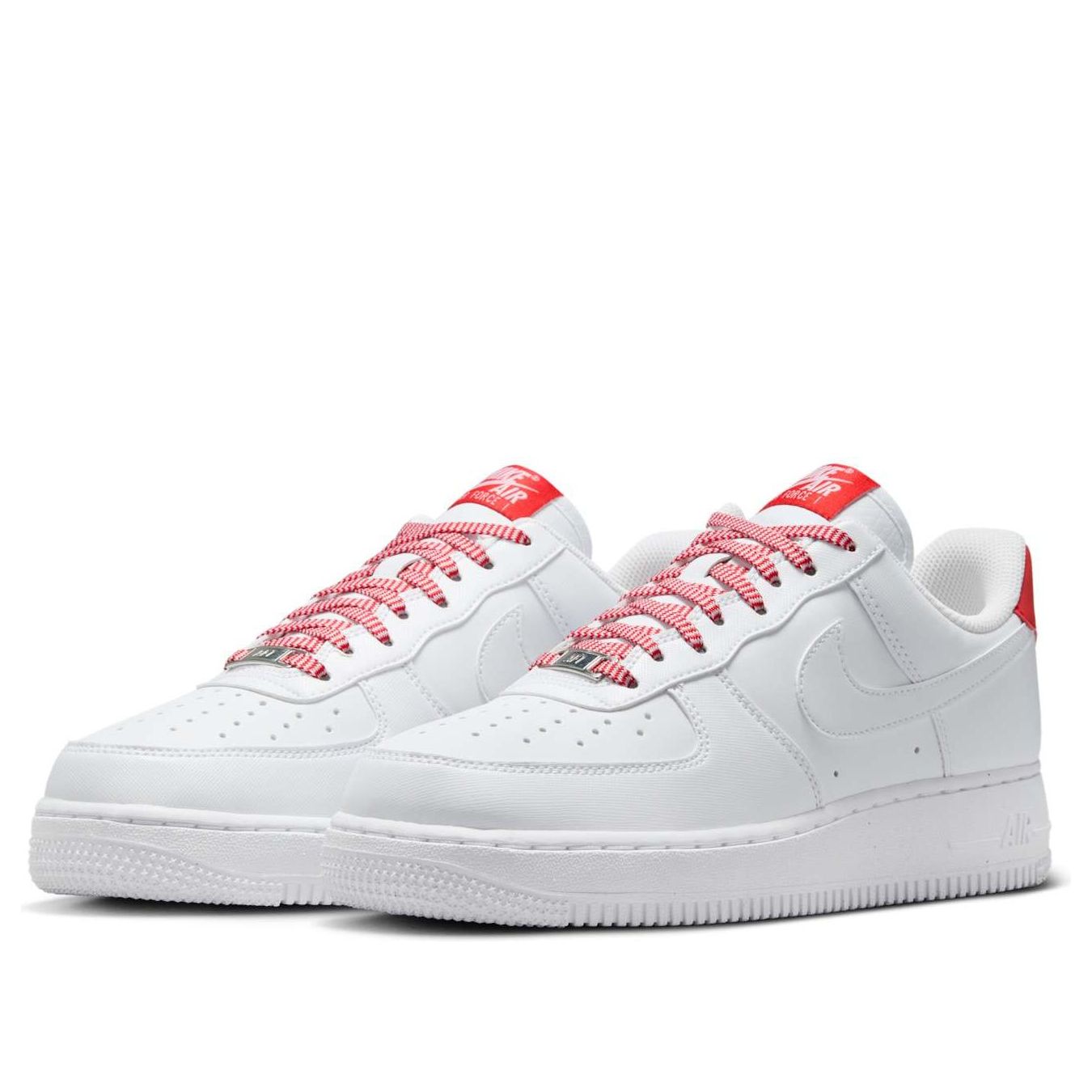 Nike Air Force 1 Low '07 White Pink Foam Metallic Silver Light Crimson (Women's)