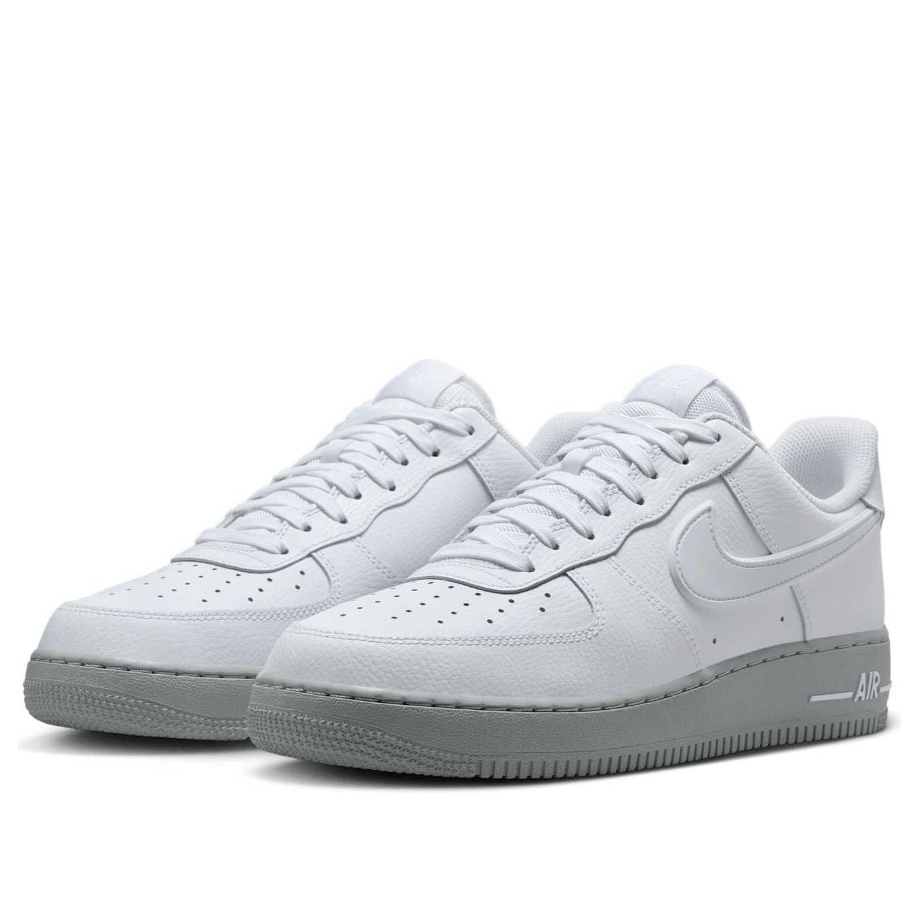 Nike Air Force 1 Low White Light Smoke Grey Sole