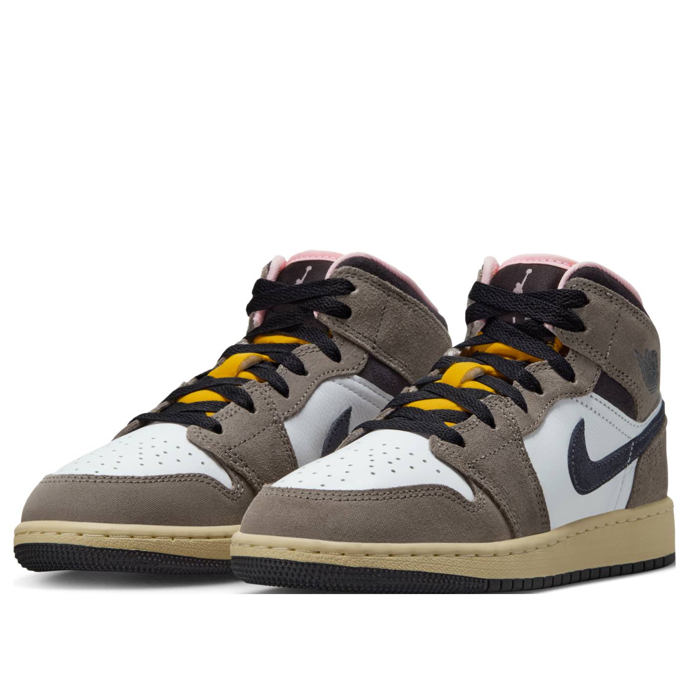 Jordan 1 Mid SE White Cave Stone (GS)