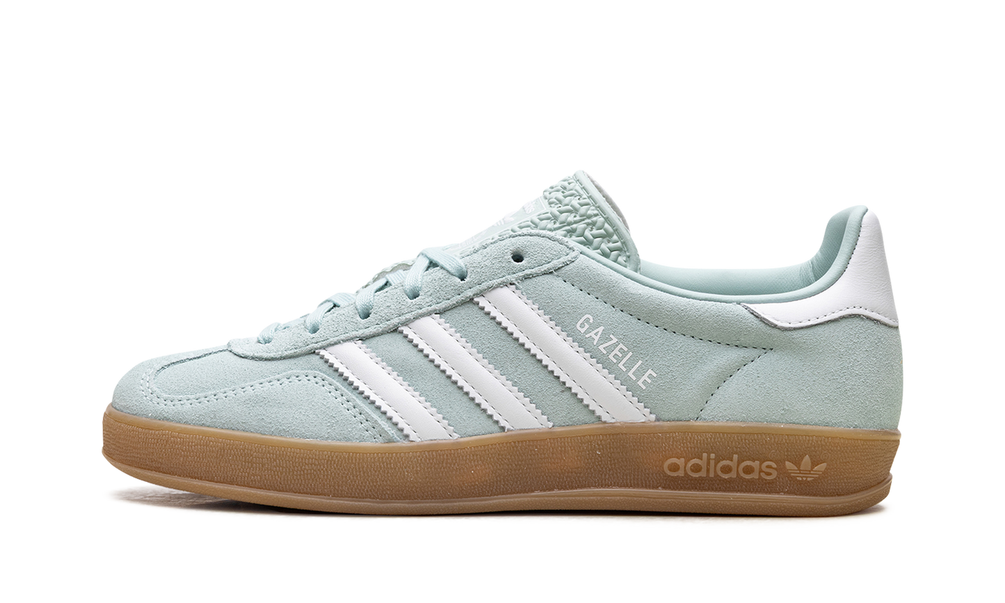 adidas Gazelle Indoor Ash Green White (Women's)