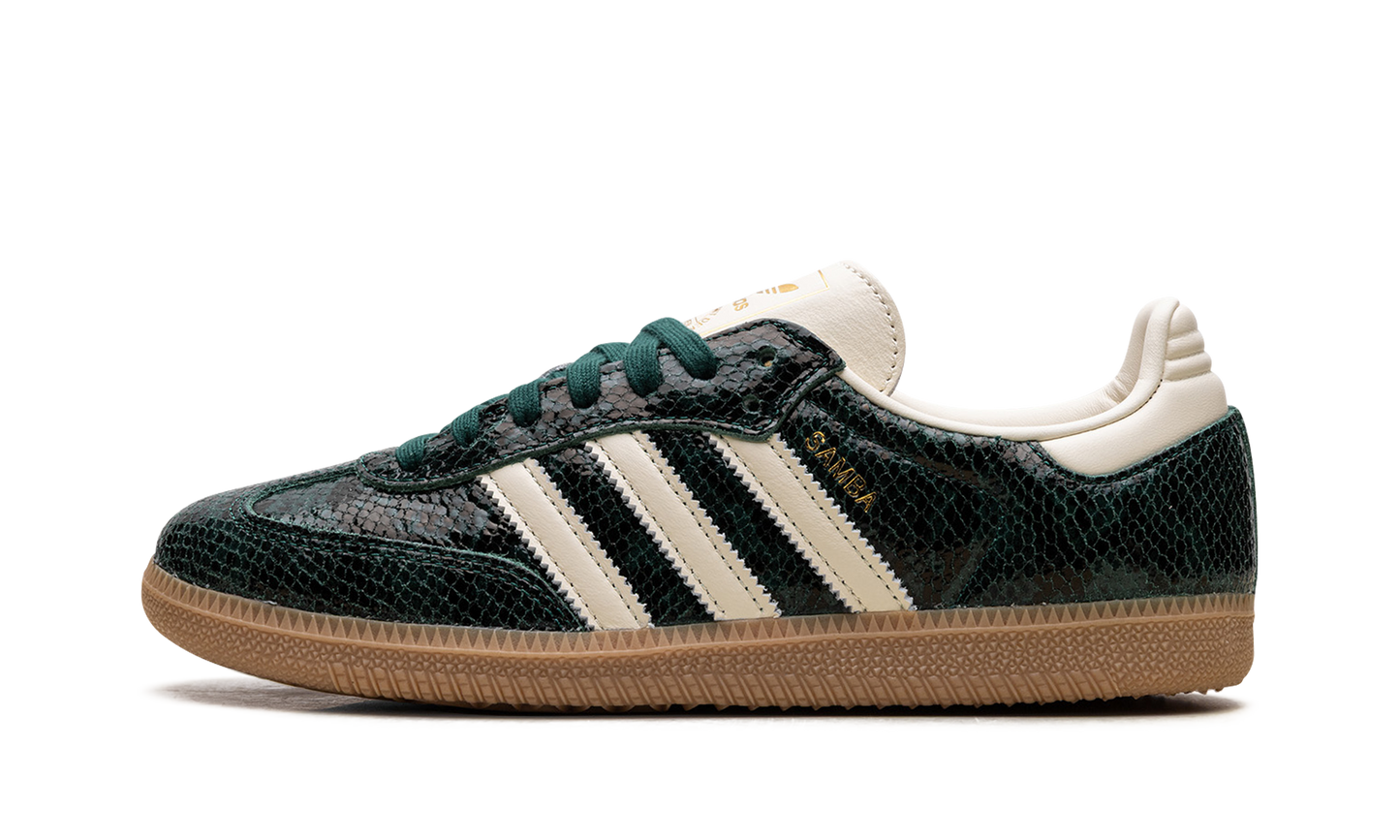 adidas Samba OG Snakeskin Collegiate Green (Women's)