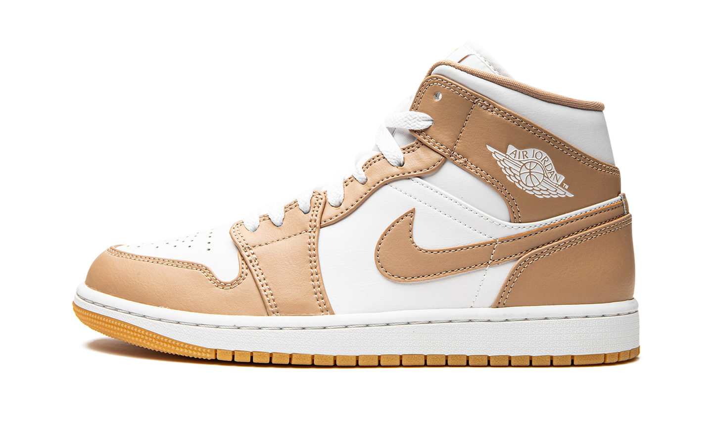 Jordan 1 Mid Tan Gum 
