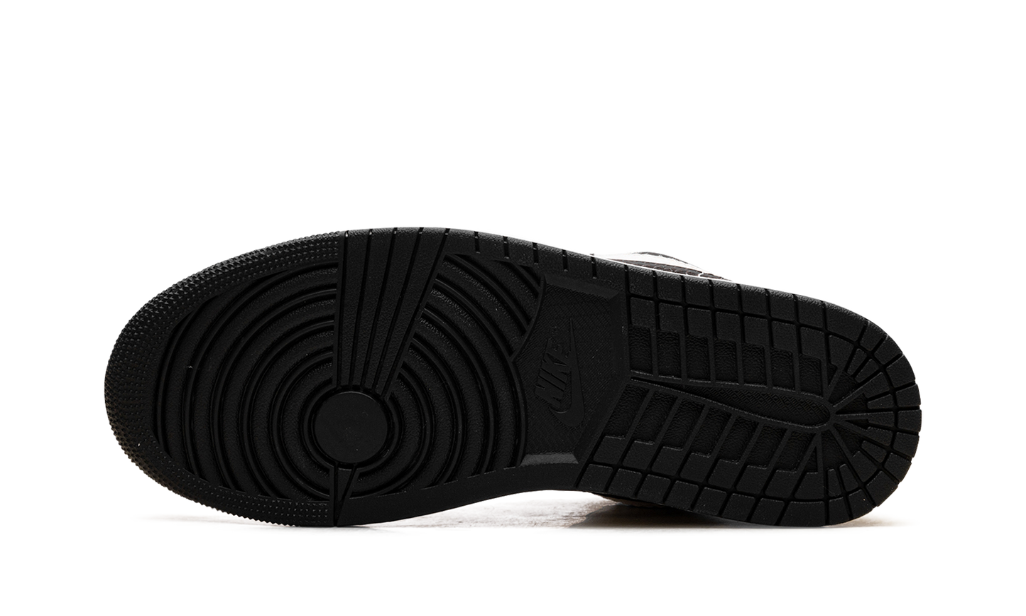 Jordan 1 Low Premium Pale Ivory Off Noir Baroque Brown