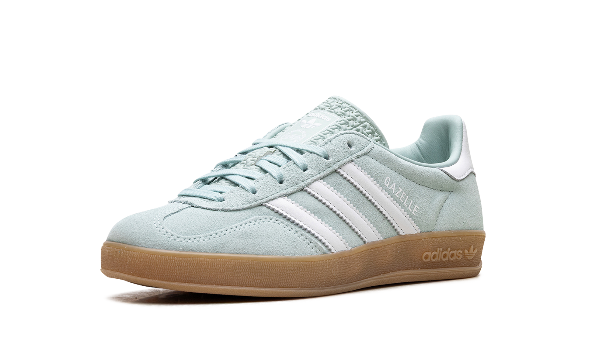 adidas Gazelle Indoor Ash Green White (Women's)