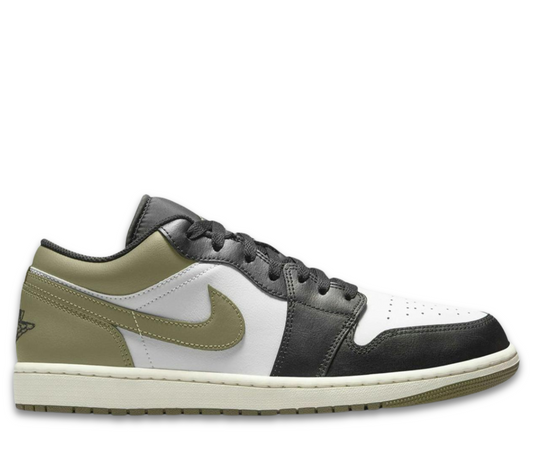 Jordan 1 Low Black Toe Medium Olive