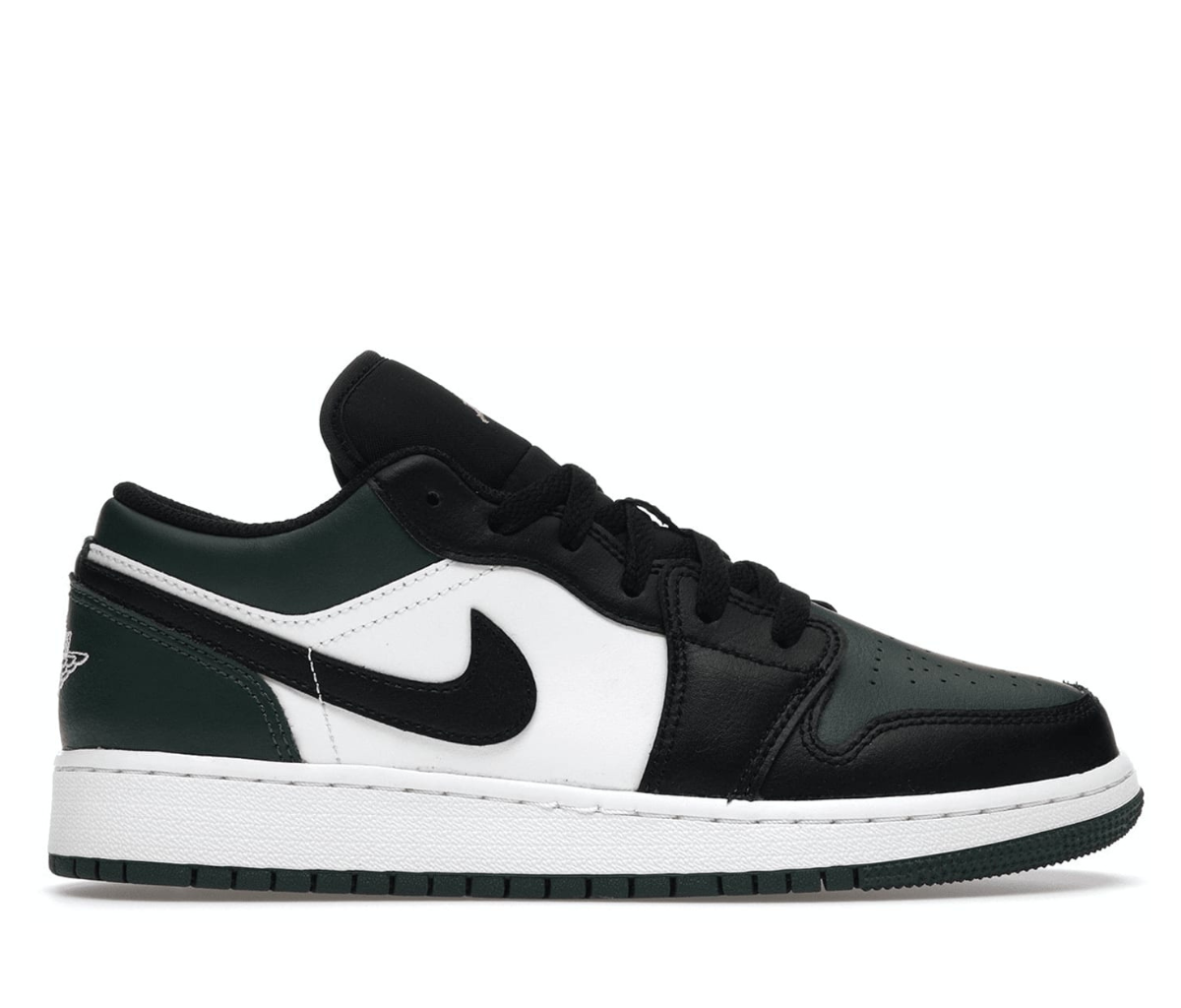 Jordan 1 Low Green Toe (GS)