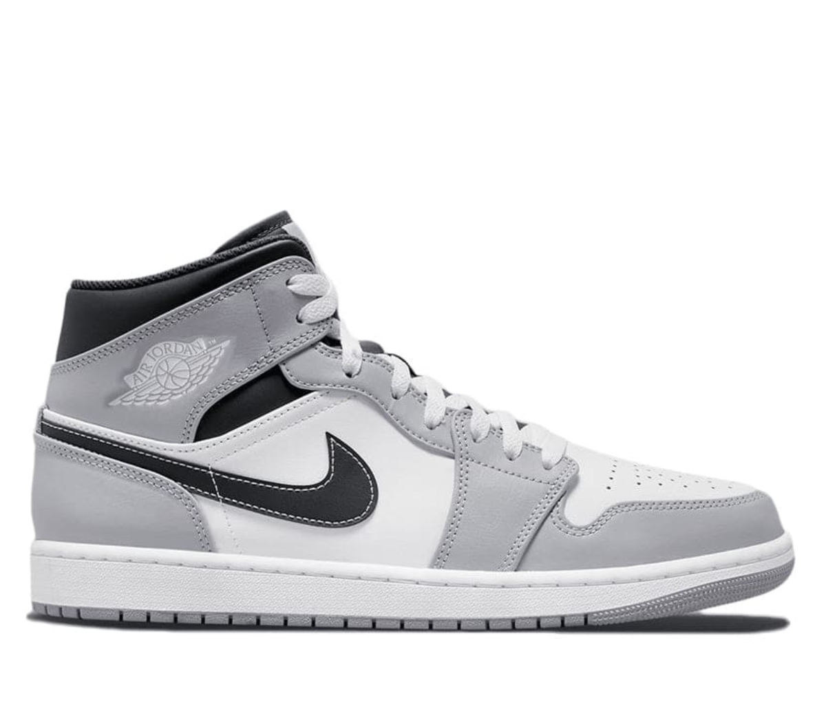 Jordan 1 Mid Light Smoke Grey Anthracite
