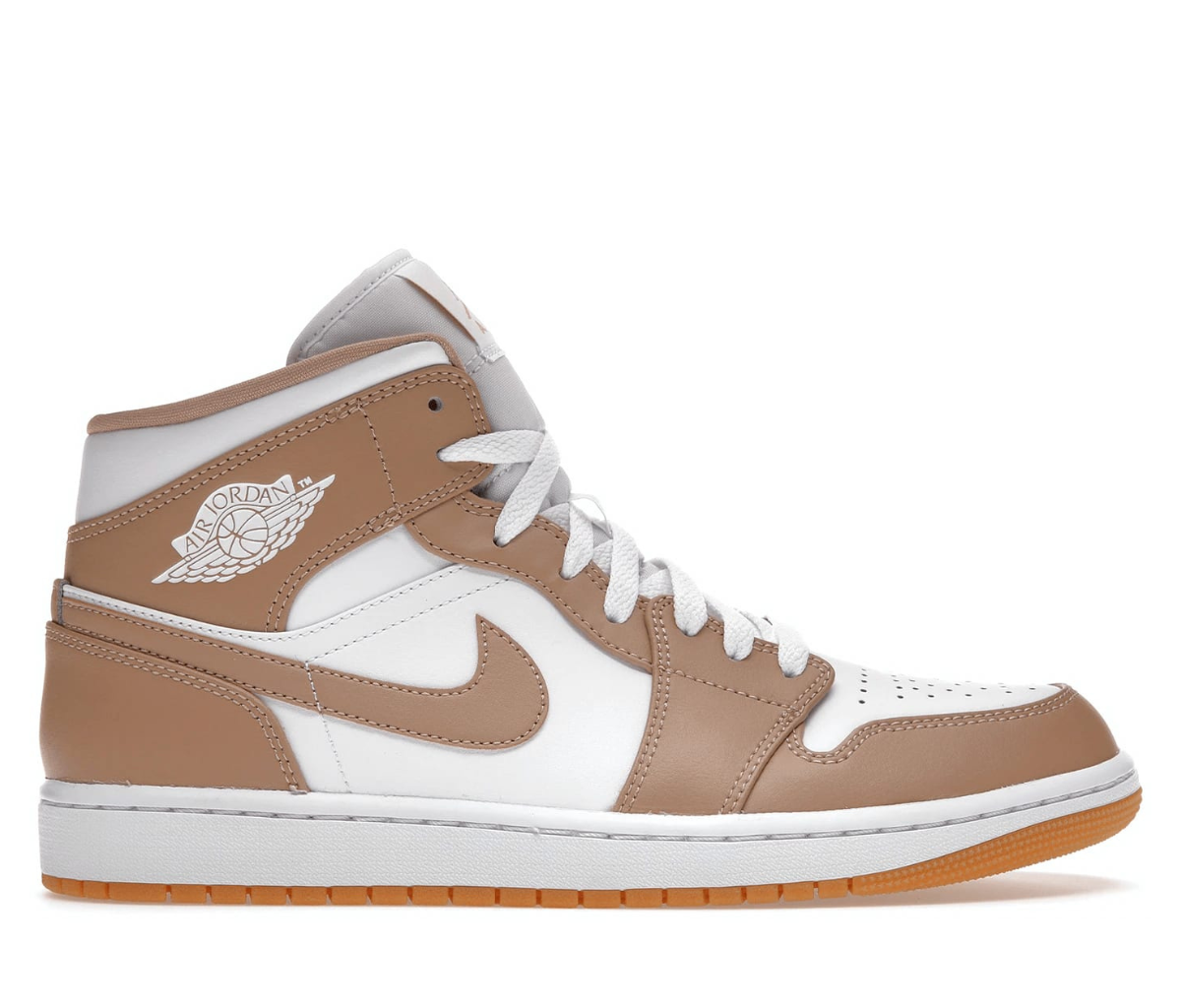 Jordan 1 Mid Tan Gum