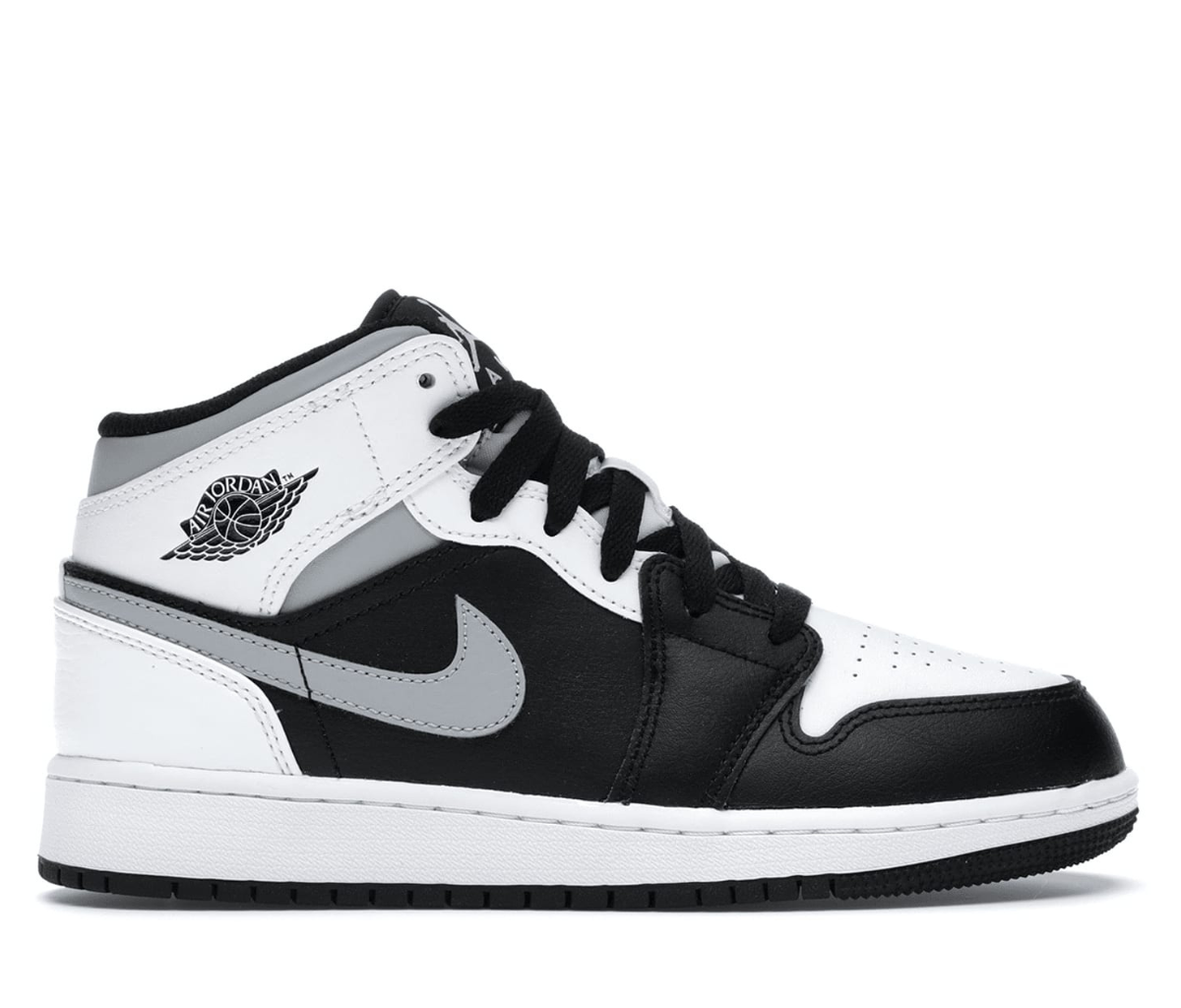 Jordan 1 Mid White Shadow (GS)