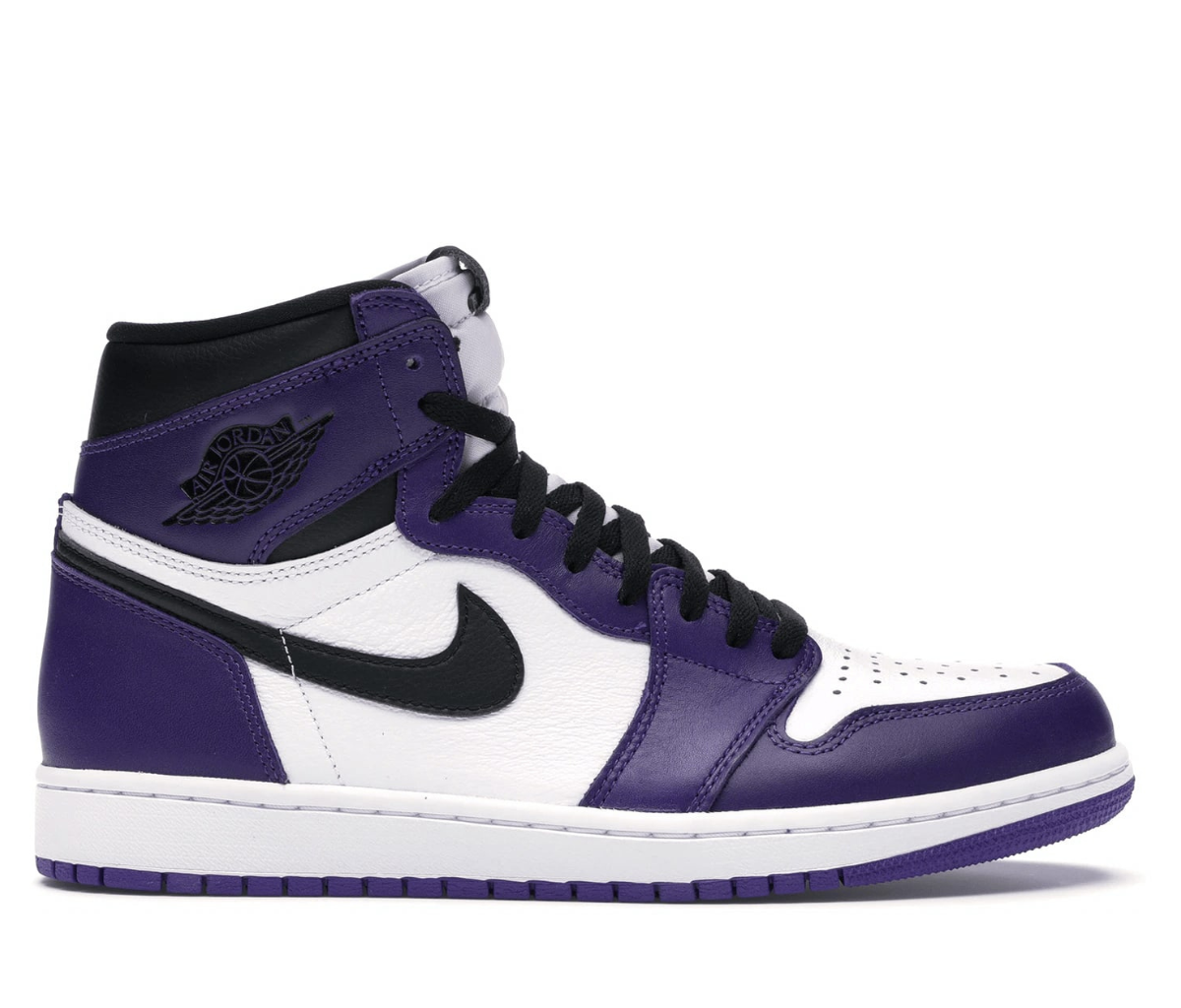 Jordan 1 Retro High Court Purple White