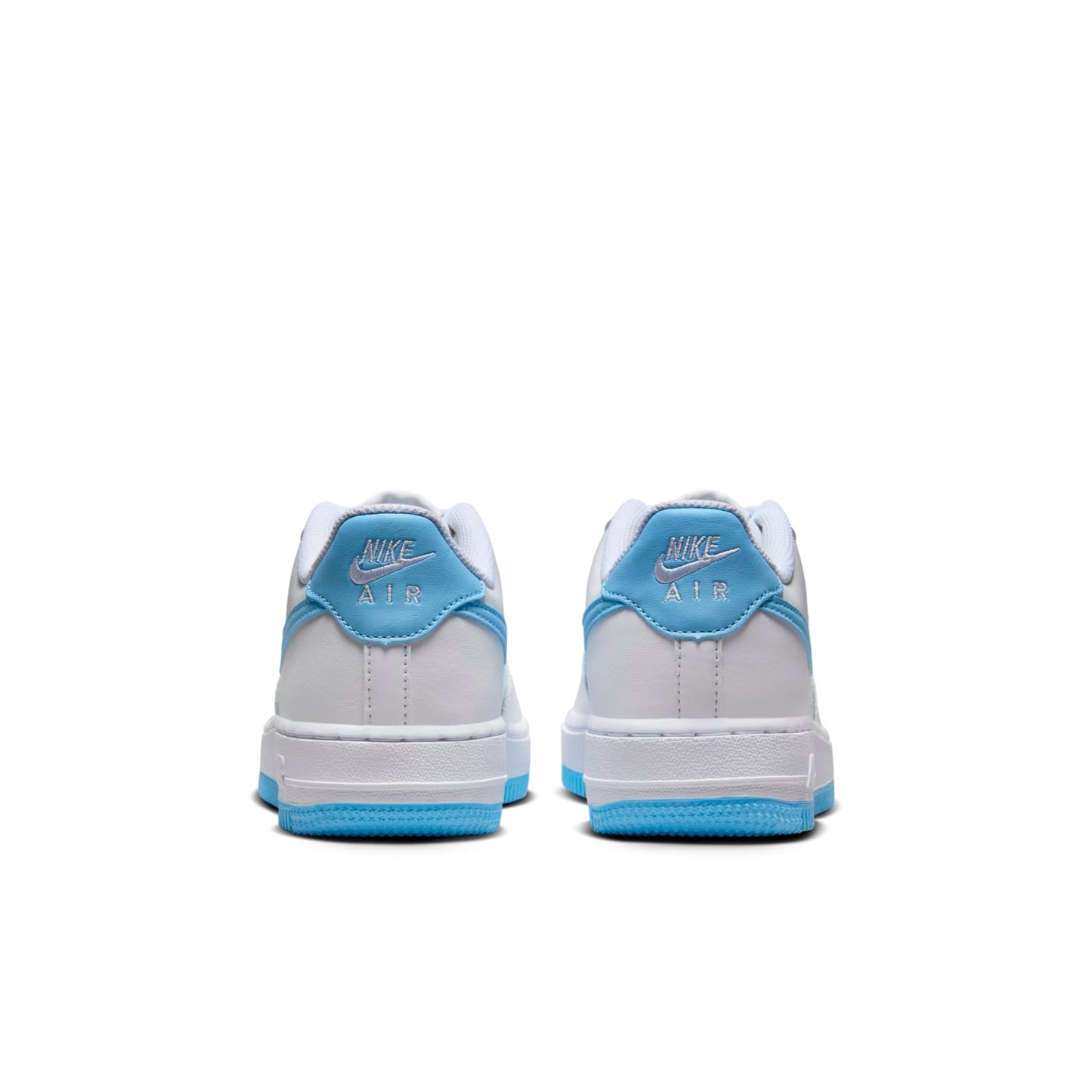 Nike Air Force 1 Low White Aquarius Blue (GS)