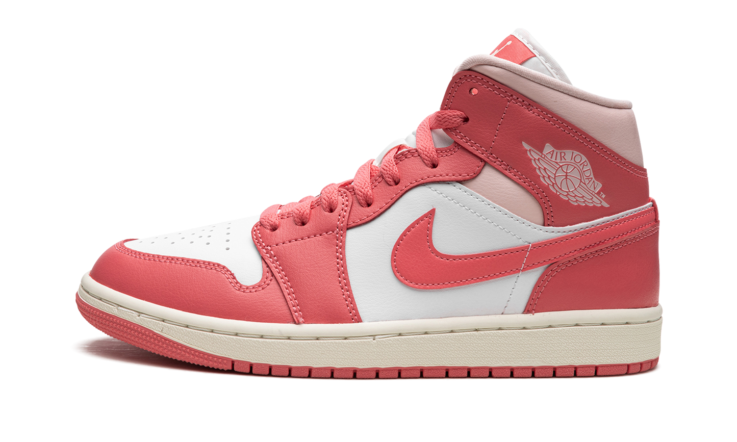 Jordan 1 Mid Strawberries and Cream (Women's)