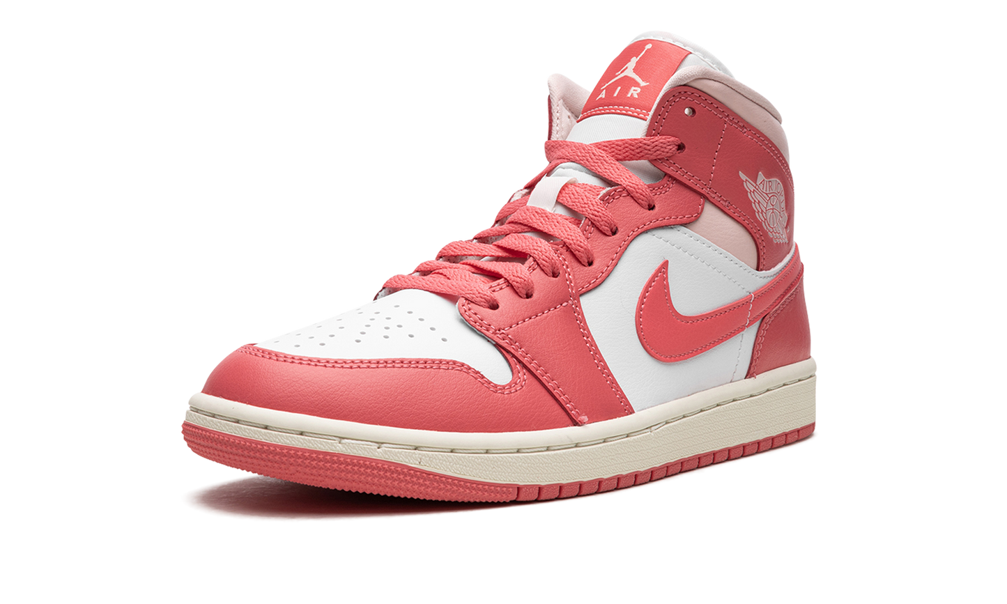 Jordan 1 Mid Strawberries and Cream (Women's)