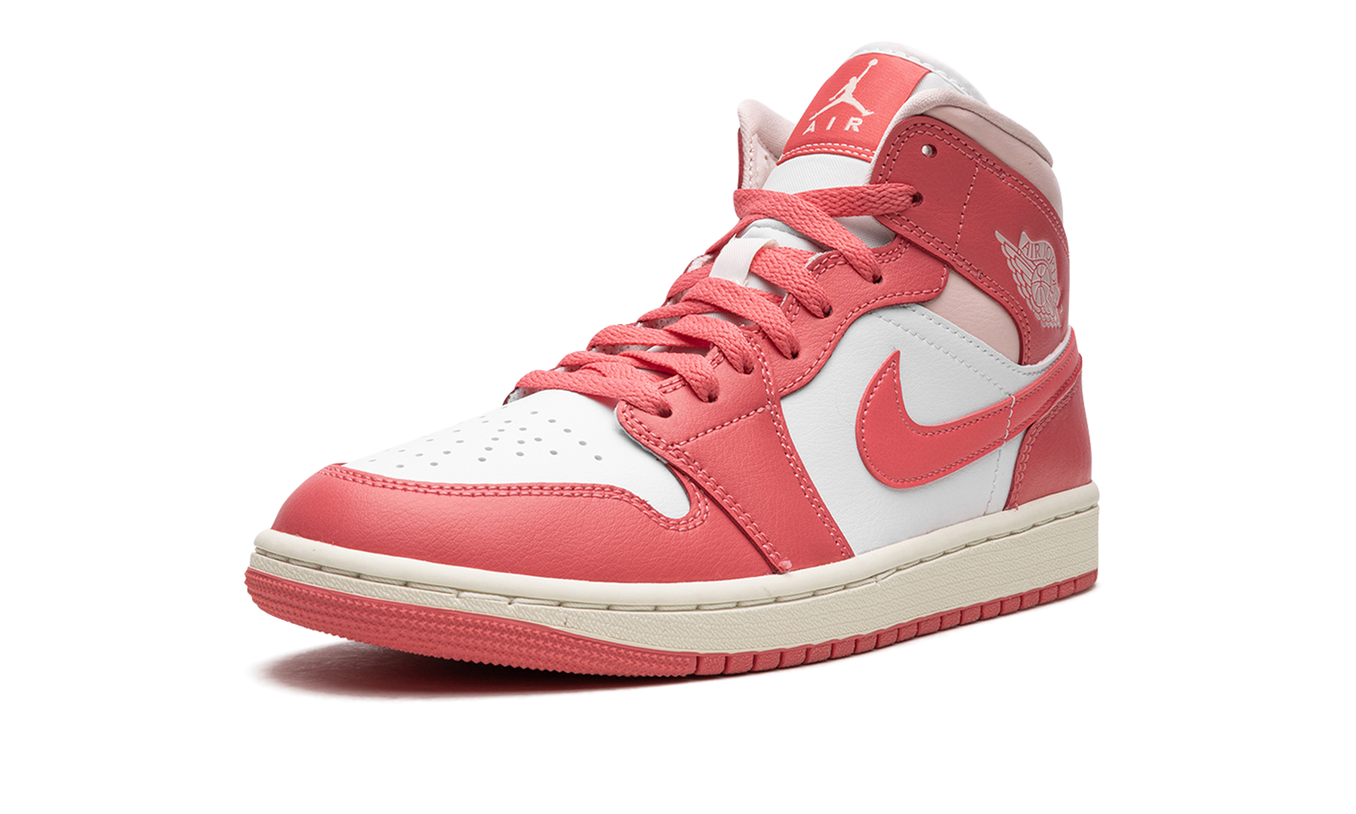 Jordan 1 Mid Strawberries and Cream (Women's)