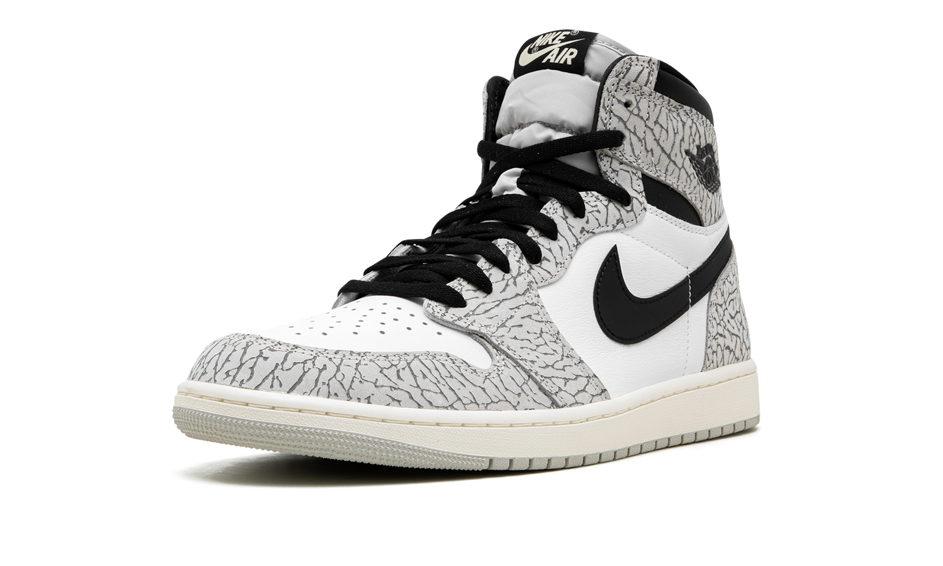 Jordan 1 Retro High OG White Cement