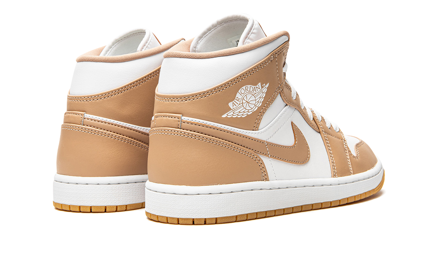 Jordan 1 Mid Tan Gum 