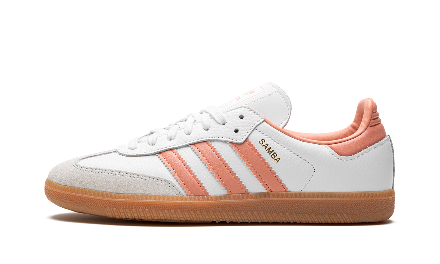 adidas Samba OG White Wonder Clay Gum (Women's)