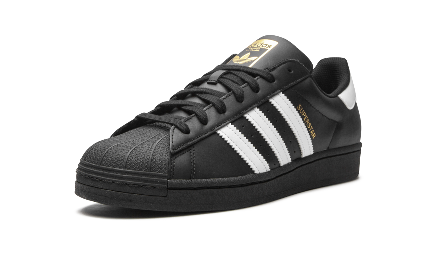 adidas Superstar Core Black Cloud White Gold