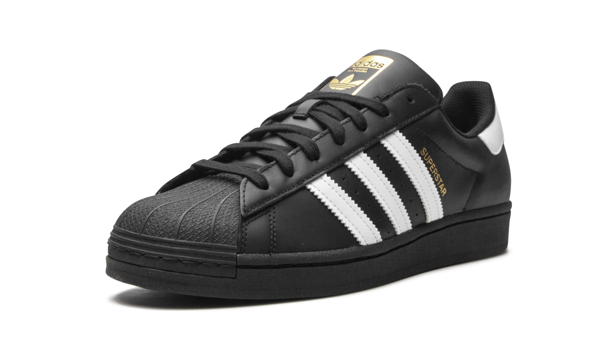 adidas Superstar Core Black Cloud White Gold