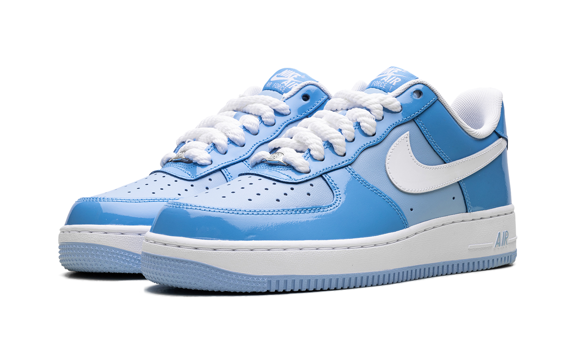 Nike Air Force 1 Low '07 LV8 Phychic Blue White Patent