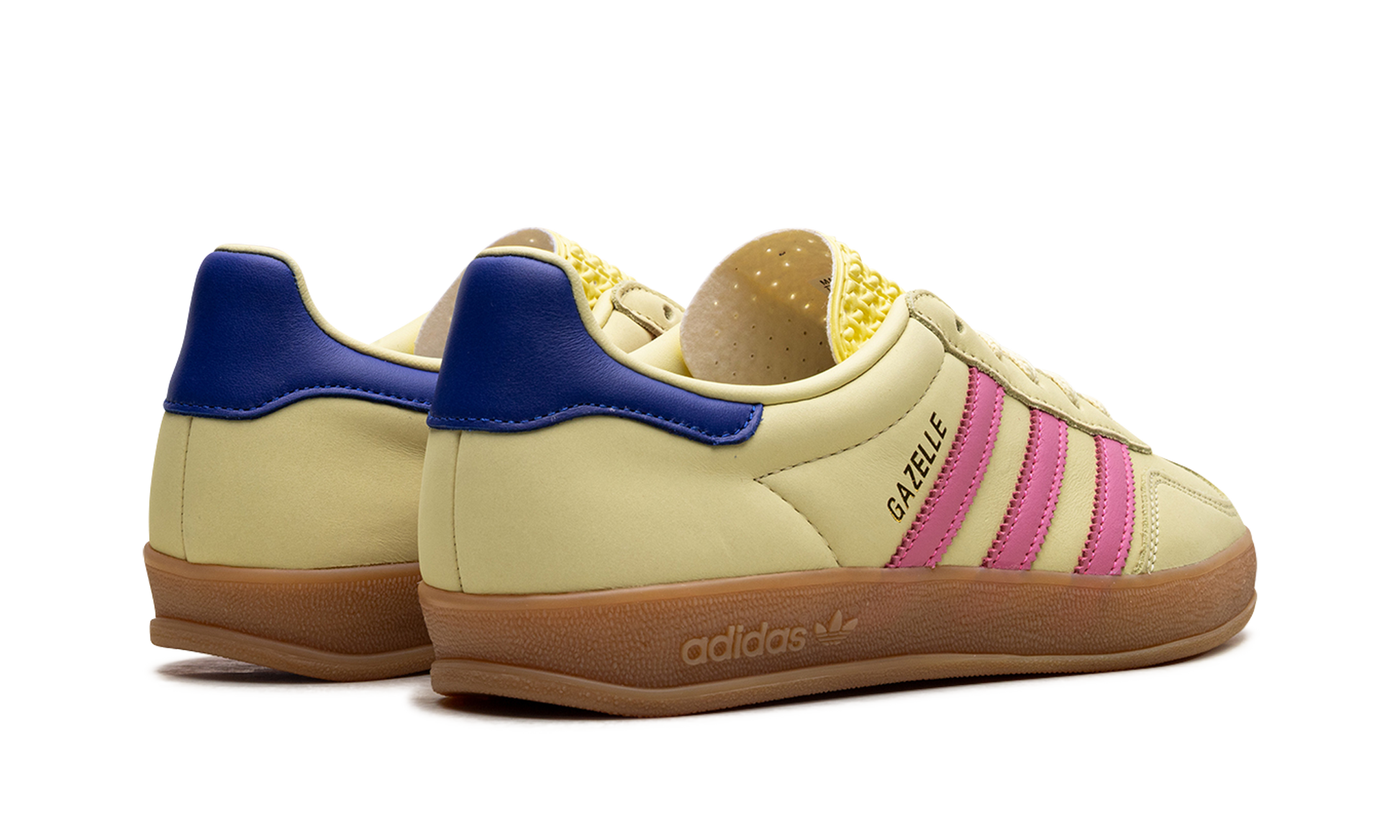 adidas Gazelle Indoor Powder Yellow Lucid Pink Royal (Women's)