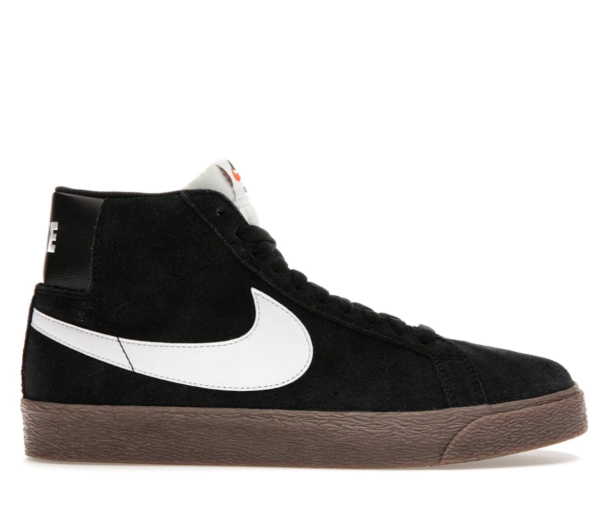 Nike SB Zoom Blazer Mid Black White Dark Gum