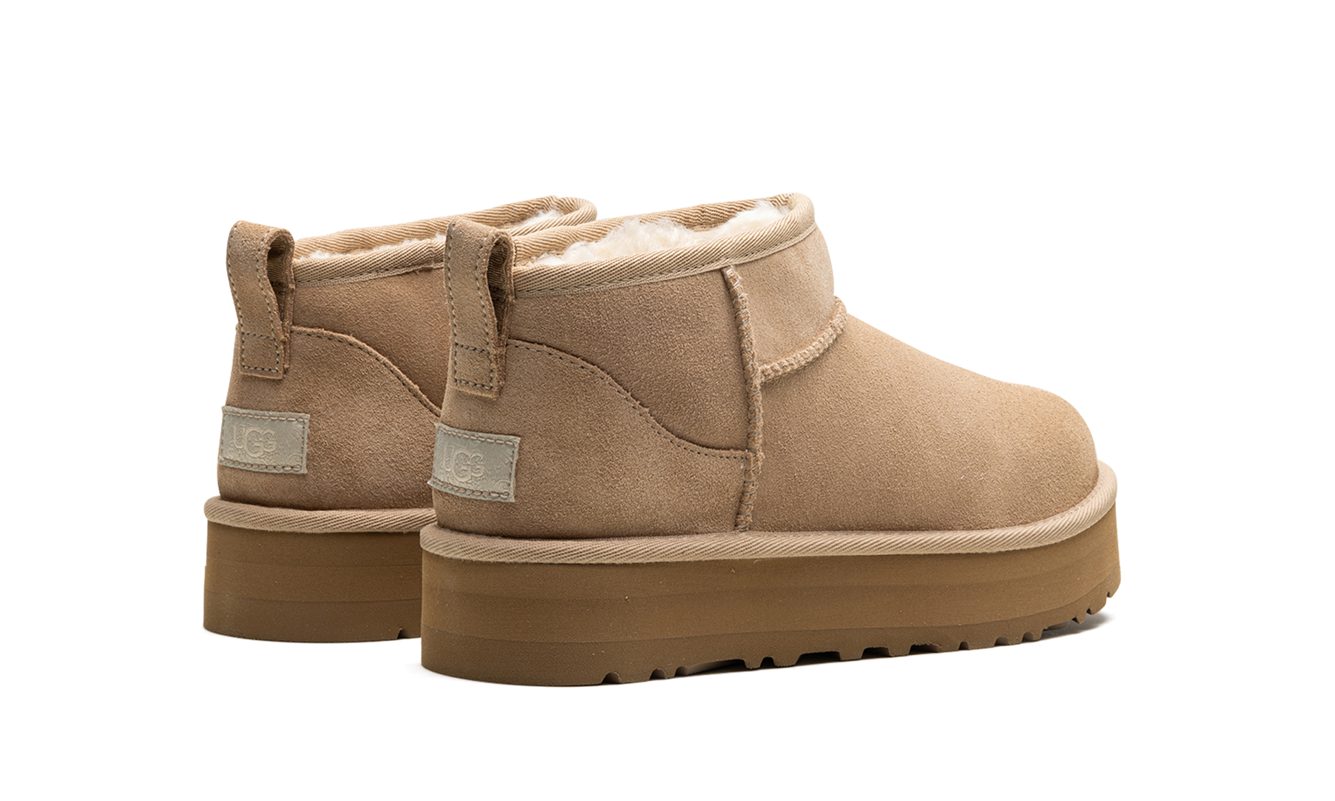UGG Classic Ultra Mini Platform Boot Sand (Kids)